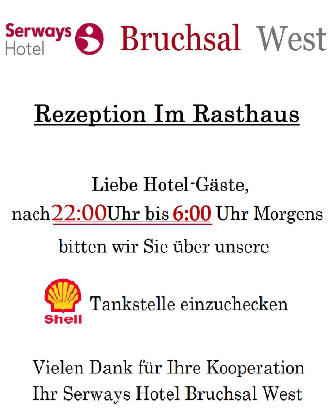 Serways Hotel Bruchsal West Forst  Kültér fotó